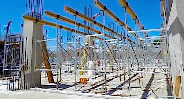 H Tipi Kalıp Altı İskele